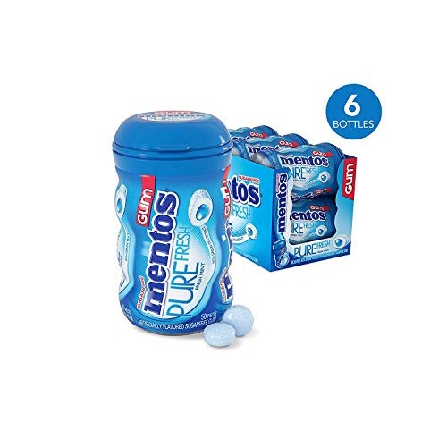 Mentos Pure Fresh Sugar-Free Chewing Gum With Xylitol, Fresh Min