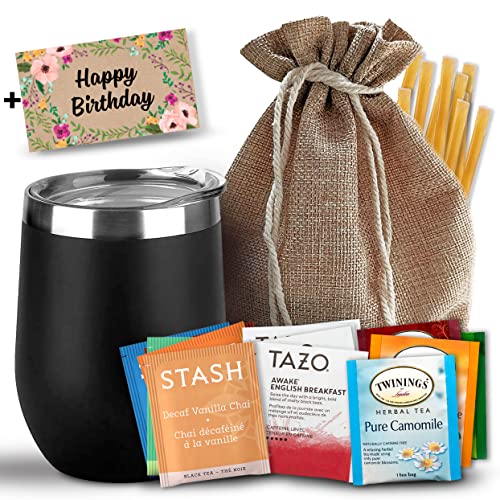 Bellina Tea Gift Baskets For Women And Men - Birthday Tea Collec