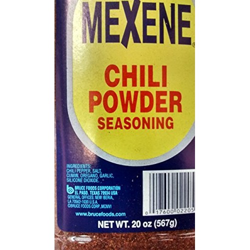 Mexene Original Chili Powder Seasoning 3Oz Bottle Pack Of 3