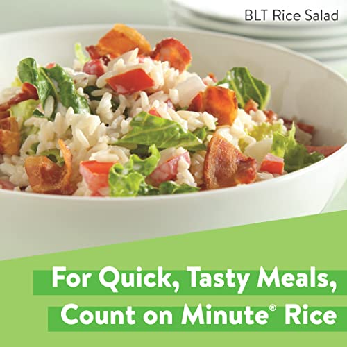 Minute White Rice, Instant White Rice for Quick Dinner Meals, 72...