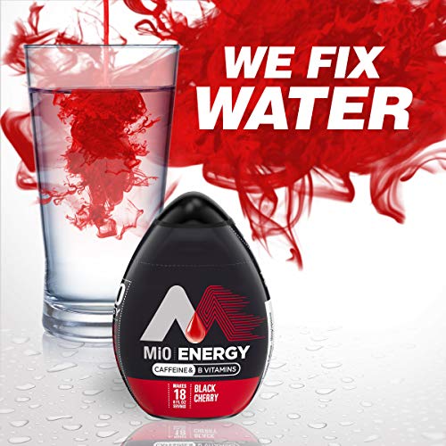 Mio Energy Black Cherry Liquid Water Enhancer Drink Mix 1.62 Fl