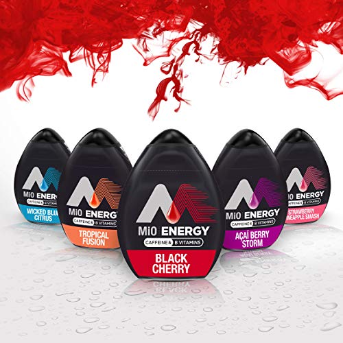 Mio Energy Black Cherry Liquid Water Enhancer Drink Mix 1.62 Fl