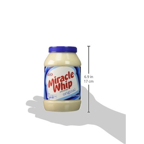 Kraft Miracle Whip Dressing Plastic Jar 30 Oz