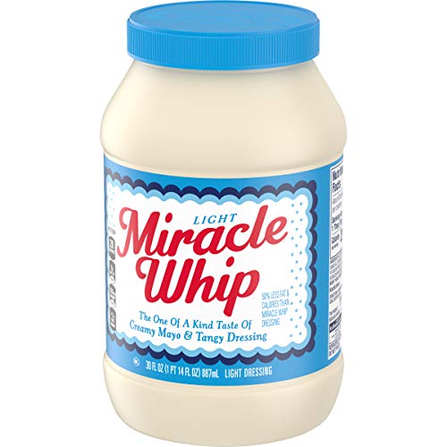 Miracle Whip Light Dressing 30 Oz Jar