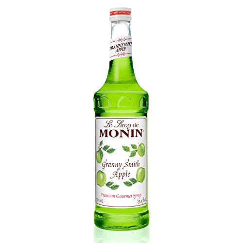 Monin - Granny Smith Apple Syrup, Tart And Sweet, Great For Cock