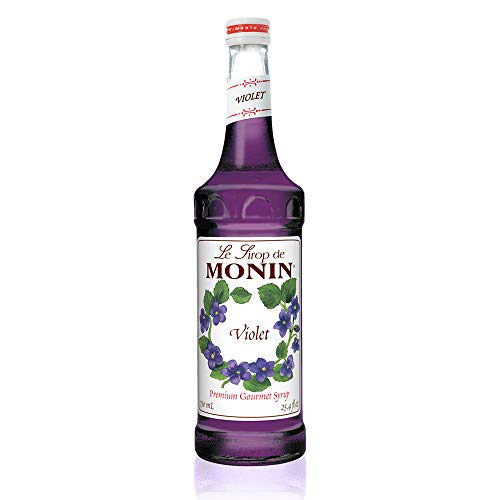 Monin - Violet Syrup, Mild And Floral, Great For Cocktails And S