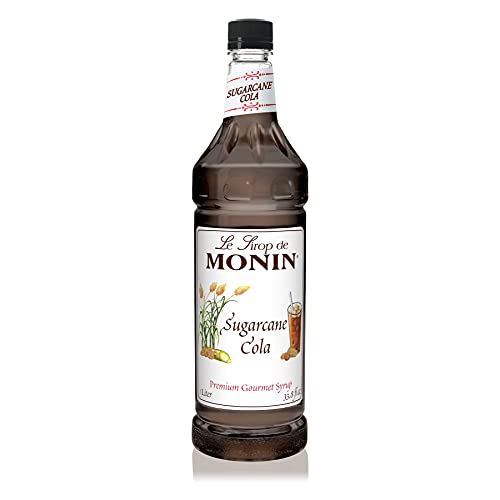 Monin - Sugarcane Cola Syrup, Authentic Cola Flavor, Great For S