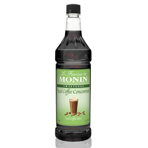 Monin 1 Liter Premium Iced Coffee Concentrate