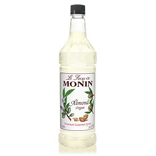 Monin - Almond Syrup, Sweet And Rich Nutty Aroma, Natural Flavor