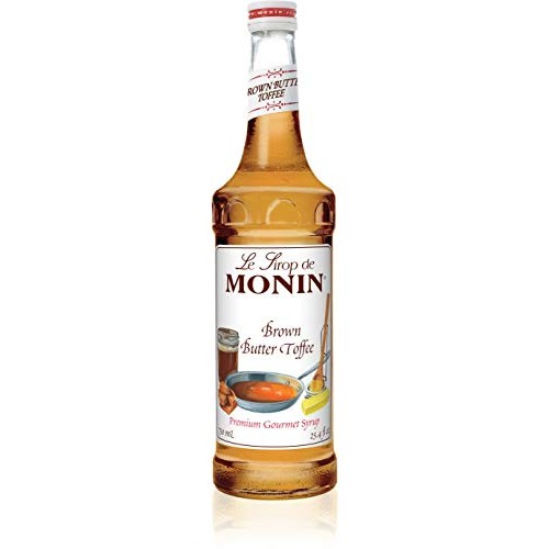 Monin - Brown Butter Toffee Syrup, Rich And Nutty Flavor, Great