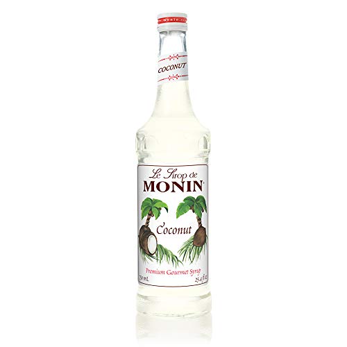 Monin - Coconut Syrup, Sweet And Rich, Great For Cocktails And S