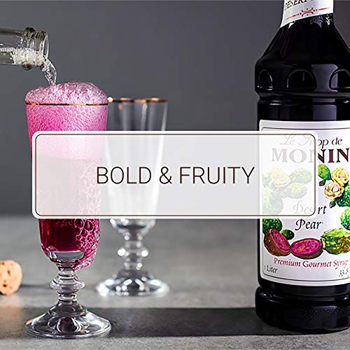 Monin - Desert Pear Syrup, Bold Flavor Of Prickly Pear Cactus, N