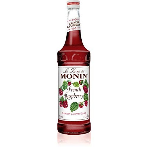 Monin - French Raspberry Syrup, Sweet And Tart Raspberry Flavor,