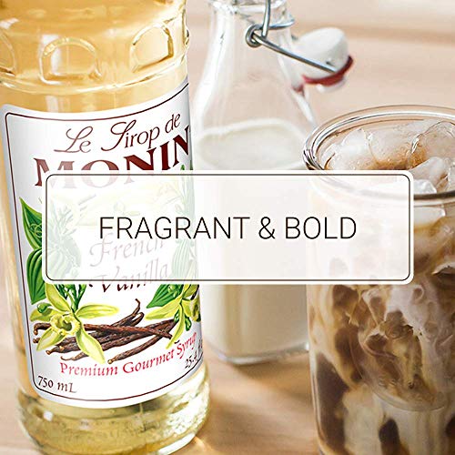 Monin - French Vanilla Syrup With Monin Bpa Free Pump, Boxed, Ve