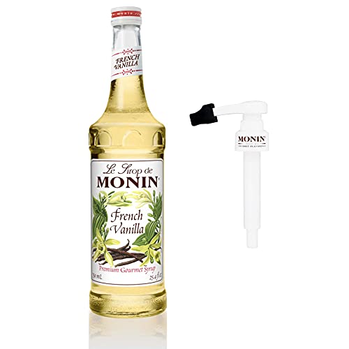 Monin - French Vanilla Syrup With Monin Bpa Free Pump, Boxed, Ve