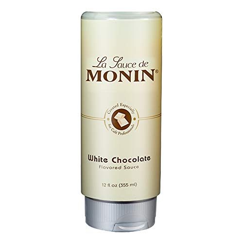 Monin - Gourmet White Chocolate Sauce, Creamy and Buttery, Great...