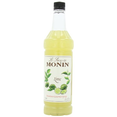 Monin Lime, 48-Ounce Packages Pack Of 4