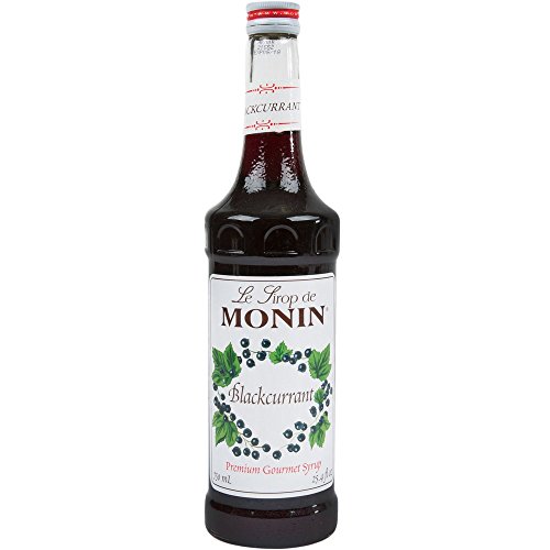 Monin Premium Gourmet Blackcurrant Syrup 750Ml Bottle Black Cur