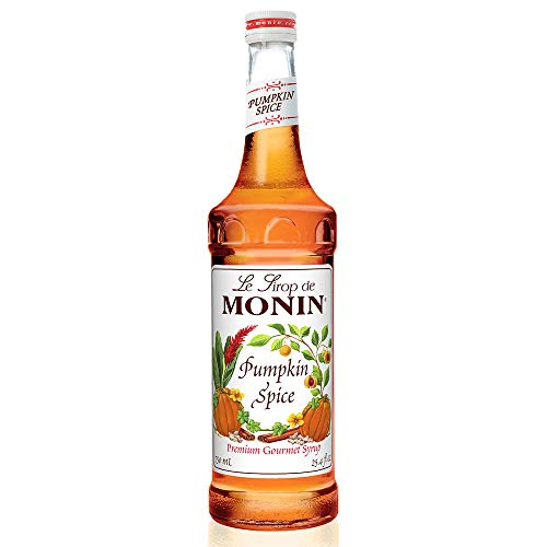 Monin - Pumpkin Spice Syrup, Hints Of Nutmeg And Cinnamon, Natur