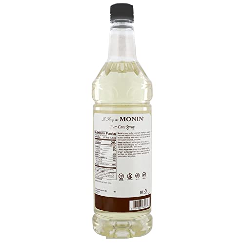 Monin - Pure Cane Syrup, Pure and Sweet, Great for Coffee, Tea, ...