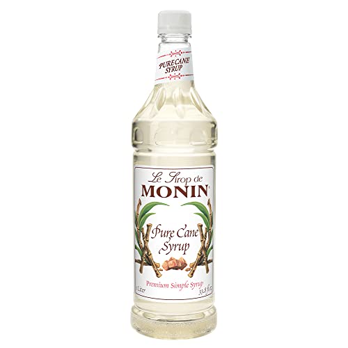 Monin - Pure Cane Syrup, Pure and Sweet, Great for Coffee, Tea, ...