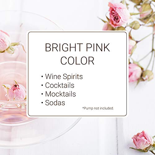 Monin - Rose Syrup, Elegant And Subtle, Great For Cocktails, Moc