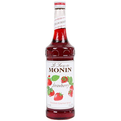 Monin Strawberry Syrup 750Ml 25.4Oz