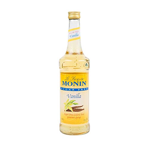 Monin - Sugar Free Vanilla Syrup, Bold Vanilla Bean Flavor, Grea