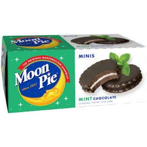 Mint Chocolate Moon Pie Minis