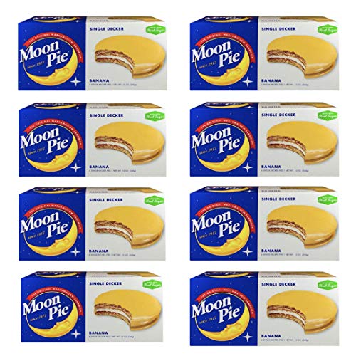 Original MoonPie Minis Marshmallow Sandwich 8 boxes - 96 cts Ba...