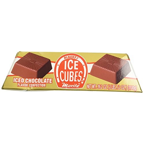 Alberts Chocolate Ice Cubes 100 Count Tray