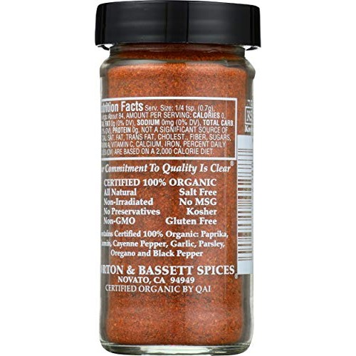 MORTON & BASSET Organic Chili Powder, 2.1 OZ