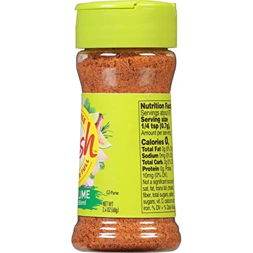 Dash Salt-Free Seasoning Blend, Fiesta Lime, 2.4 Ounce