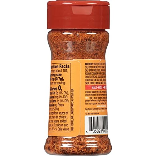 Dash Salt-Free Seasoning Blend, Southwest Chipotle, 2.5 Ounce