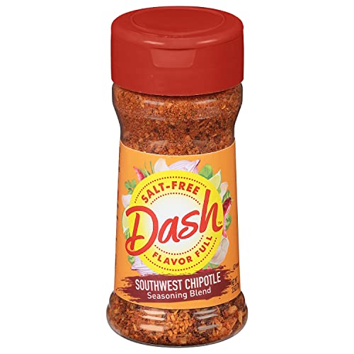 Dash Salt-Free Seasoning Blend, Southwest Chipotle, 2.5 Ounce