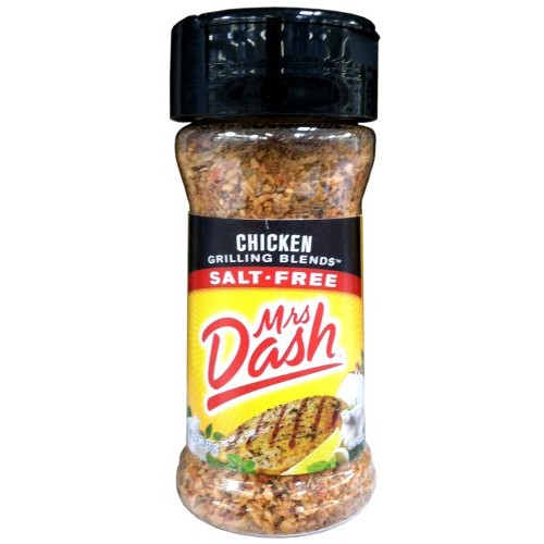 Mrs. Dash CHICKEN GRILLING BLEND Salt-Free Seasoning 2.5oz 3 Pack