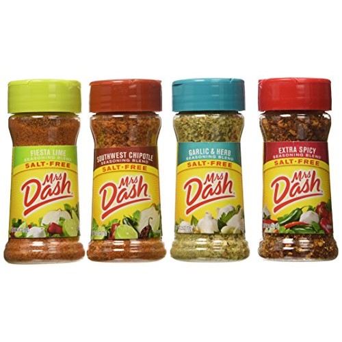 Mrs. Dash Extra Spicy2.5oz, Southwest Chipotle2.5oz, Garlic ...