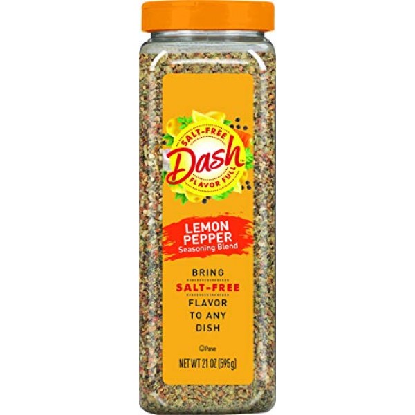 Mrs Dash Lemon Pepper Salt-Free Blend, 21 Ounce (1 Unit)