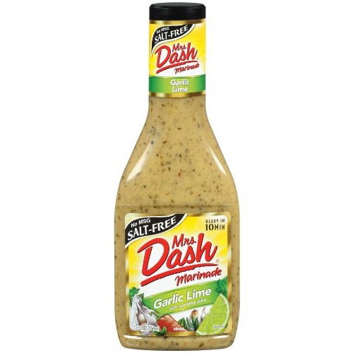 Mrs Dash Marinade Garlic Lime, 12-Ounce Jars Pack Of 6