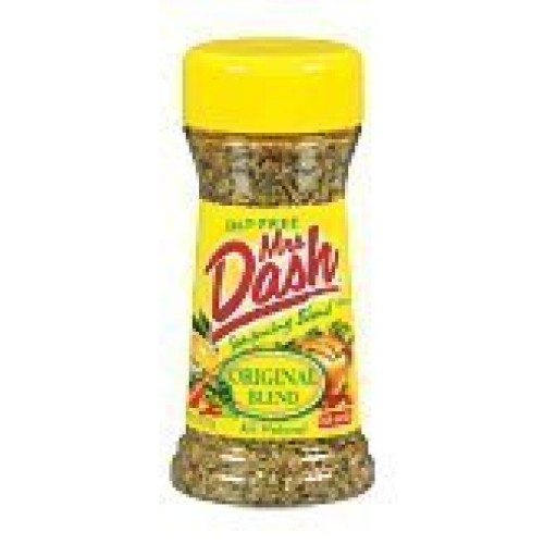 Mrs. Dash Original Blend Salt Free Seasoning Blend 224083 2.5 ...