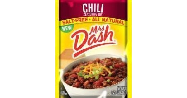 Mrs Dash Seasoning Mix, Salt-Free, Chili - 1.25 oz