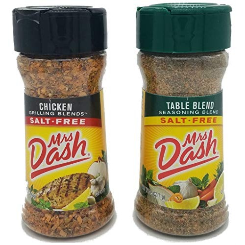 Mrs Dash Salt Free Seasoning Chicken And Table Blend Variety Pac