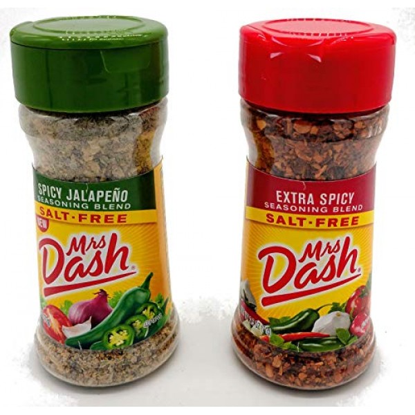 Dash Salt-Free Seasoning Blend, Spicy Jalapeno, 2.5 Ounce (Pack of