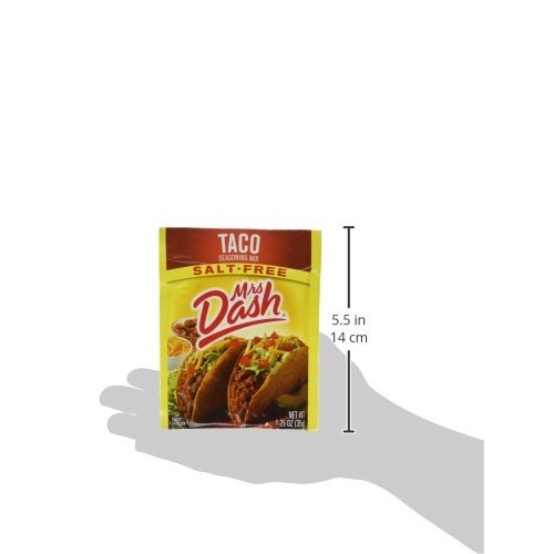 Mrs Dash Seasoning Mix - Taco - All Natural - Salt-Free - 1.25 O...