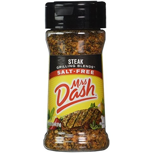 Mrs. Dash STEAK GRILLING BLEND Salt-Free Seasoning 2.5oz 2-pack