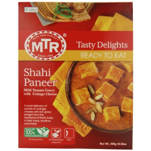 Mtr Shahi Paneer, 10.5-Ounce Boxes Pack Of 10