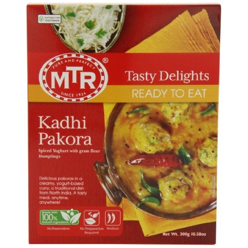 Mtr Kadhi Pakora, Ready-To-Eat, 10.58-Oz. Boxes Pack Of 5