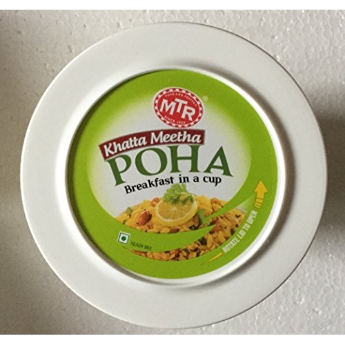 Mtr Khatta Meetha Poha Breakfast In A Cup - 80 Grams Pack Of 6