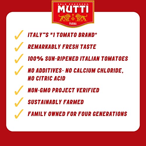 Mutti Double Concentrated Tomato Paste Doppio Concentrato, 4.5...