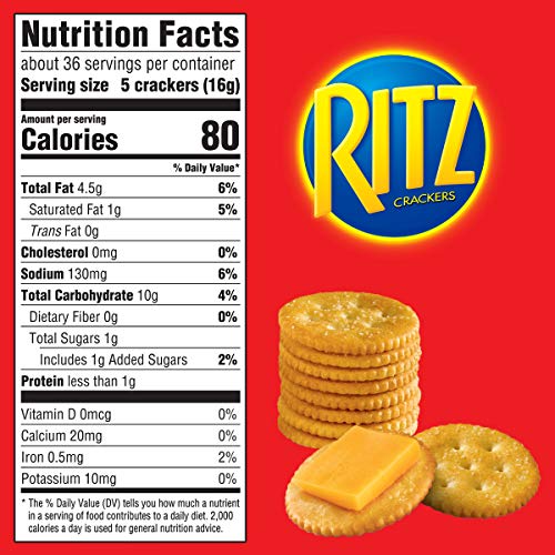 Ritz Crackers &Amp; Premium Saltine Crackers Variety Pack, Family Si